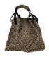 leather shopper
